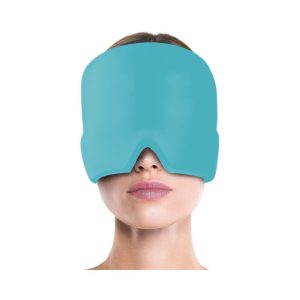 Blue hot & cold therapy mask